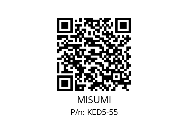   MISUMI KED5-55