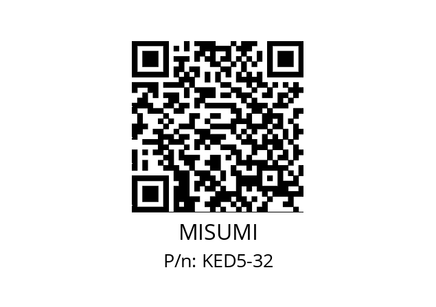   MISUMI KED5-32