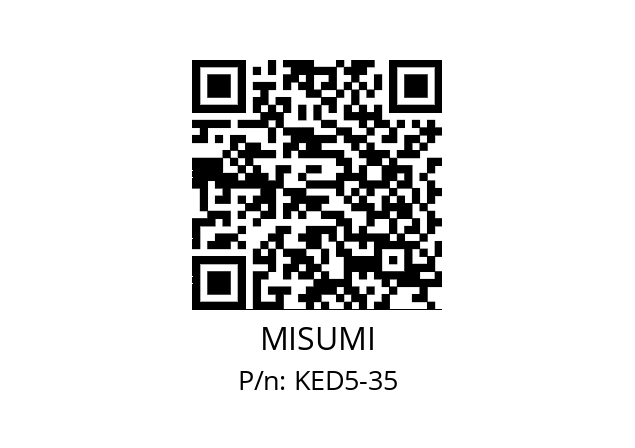   MISUMI KED5-35