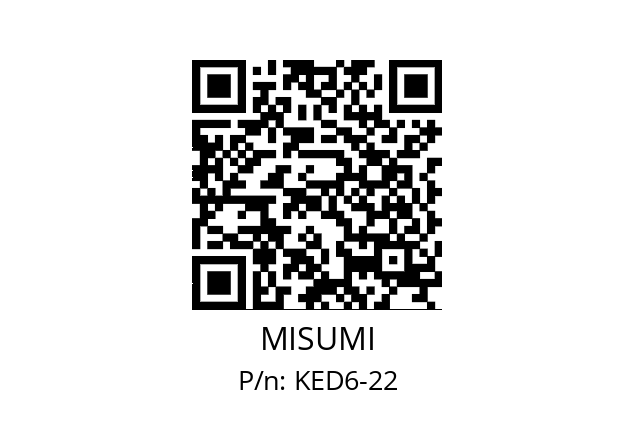   MISUMI KED6-22