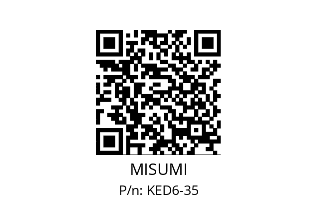   MISUMI KED6-35