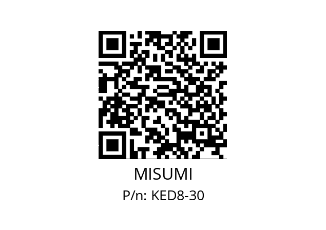   MISUMI KED8-30