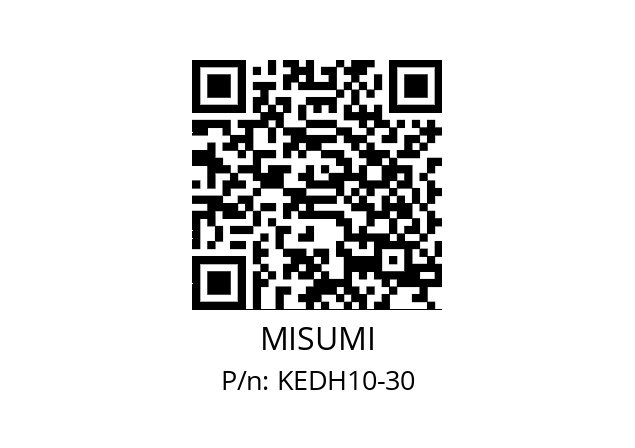   MISUMI KEDH10-30