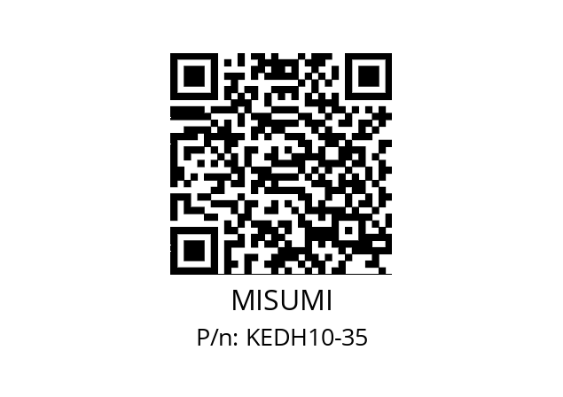   MISUMI KEDH10-35