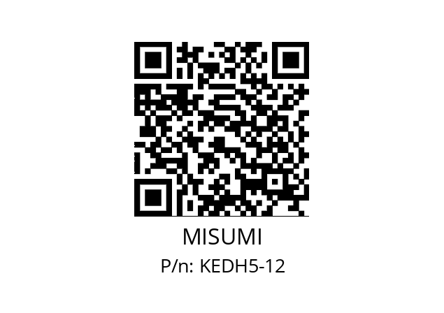   MISUMI KEDH5-12