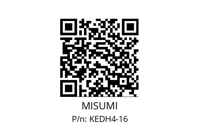   MISUMI KEDH4-16