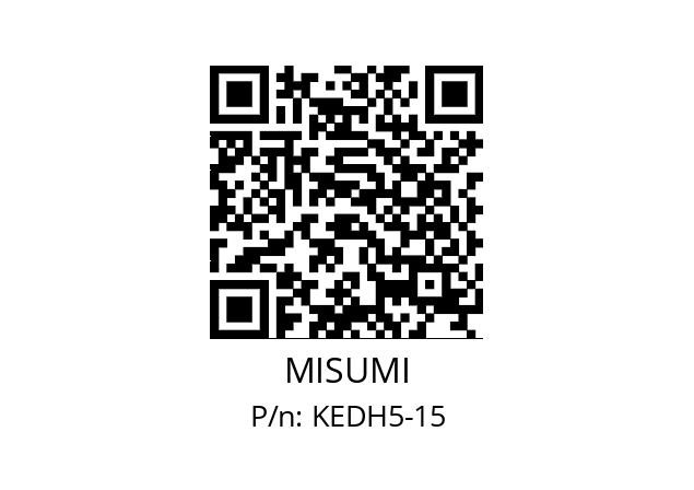   MISUMI KEDH5-15