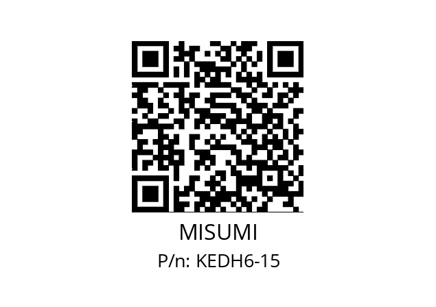   MISUMI KEDH6-15