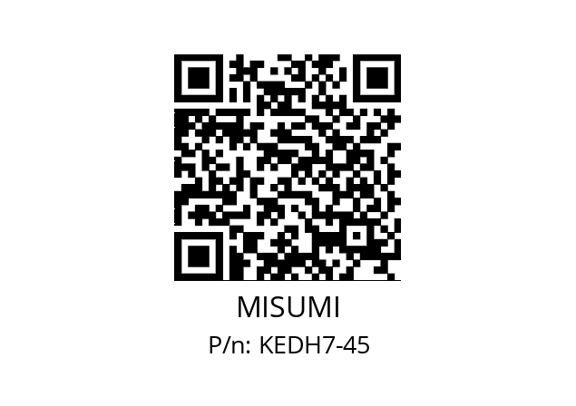   MISUMI KEDH7-45