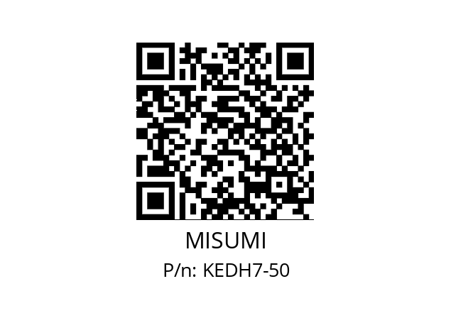   MISUMI KEDH7-50