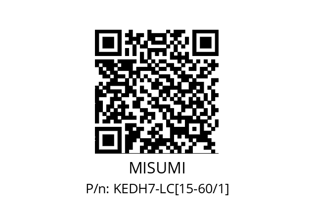   MISUMI KEDH7-LC[15-60/1]