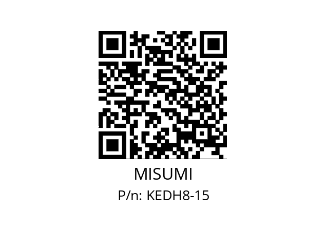   MISUMI KEDH8-15