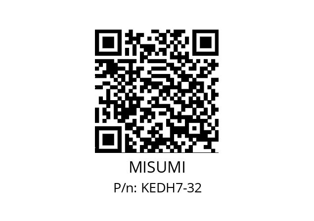   MISUMI KEDH7-32