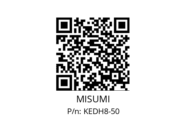   MISUMI KEDH8-50