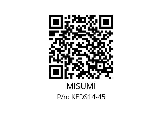   MISUMI KEDS14-45