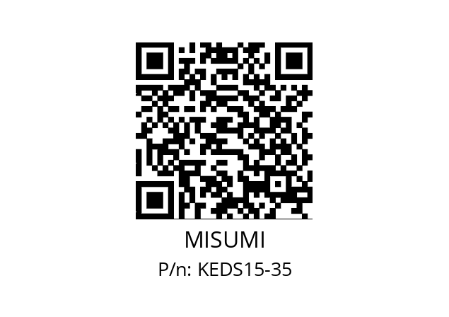   MISUMI KEDS15-35