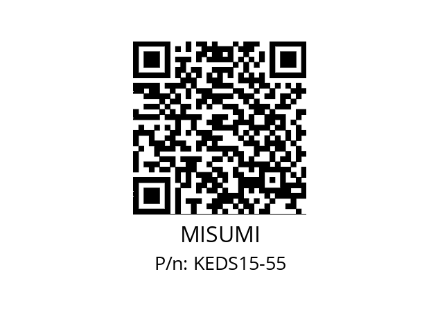   MISUMI KEDS15-55