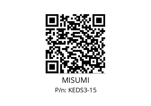   MISUMI KEDS3-15