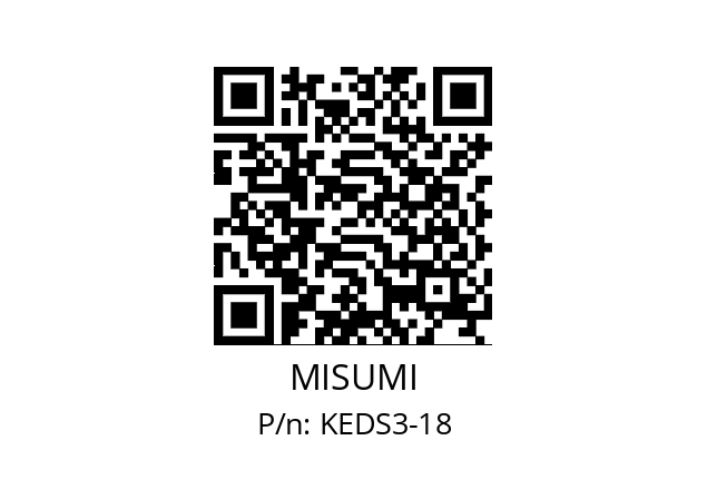   MISUMI KEDS3-18