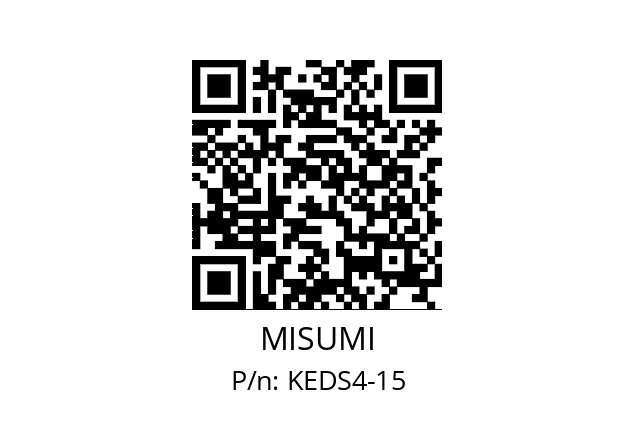   MISUMI KEDS4-15