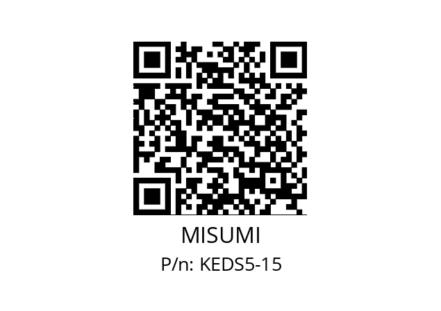   MISUMI KEDS5-15