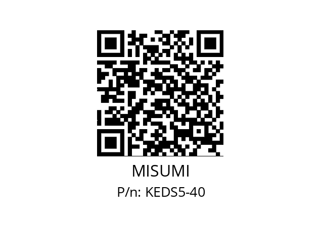   MISUMI KEDS5-40