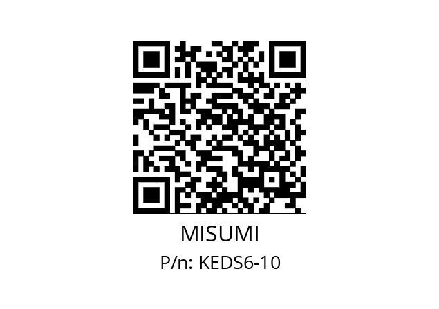   MISUMI KEDS6-10