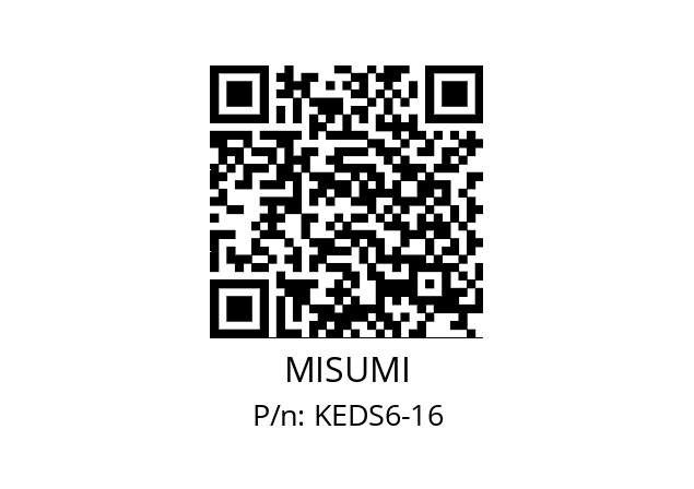   MISUMI KEDS6-16