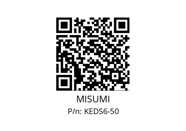   MISUMI KEDS6-50