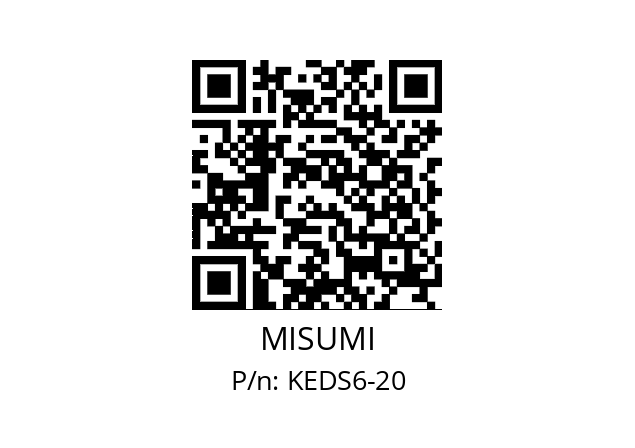   MISUMI KEDS6-20