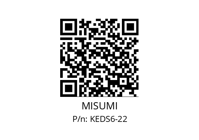   MISUMI KEDS6-22