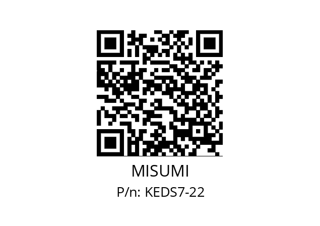   MISUMI KEDS7-22