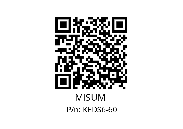   MISUMI KEDS6-60