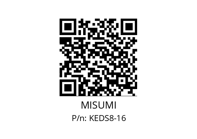   MISUMI KEDS8-16