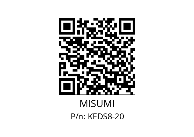   MISUMI KEDS8-20