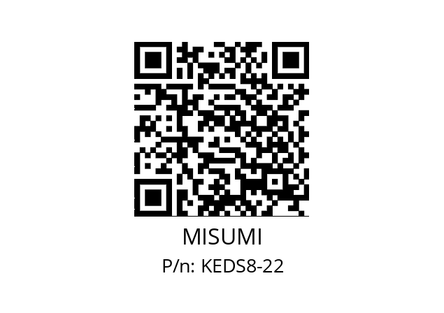   MISUMI KEDS8-22