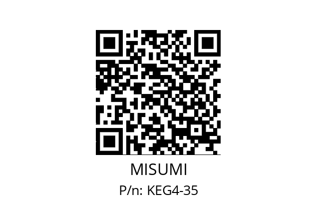   MISUMI KEG4-35