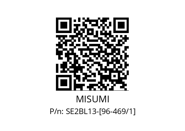   MISUMI SE2BL13-[96-469/1]