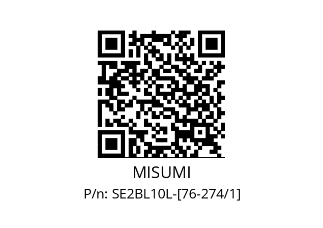   MISUMI SE2BL10L-[76-274/1]