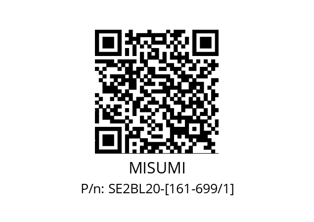   MISUMI SE2BL20-[161-699/1]