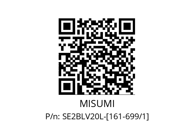   MISUMI SE2BLV20L-[161-699/1]