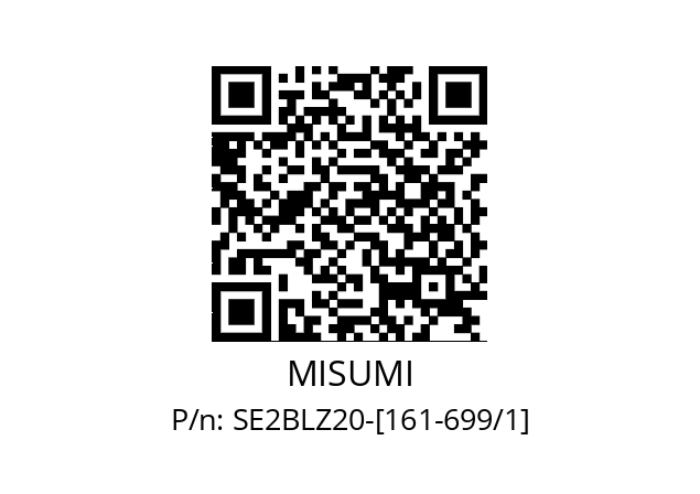   MISUMI SE2BLZ20-[161-699/1]