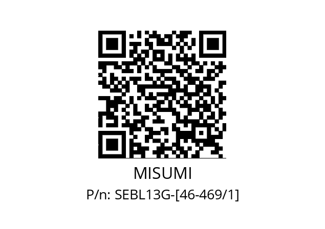   MISUMI SEBL13G-[46-469/1]