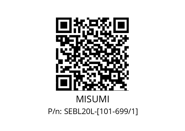   MISUMI SEBL20L-[101-699/1]