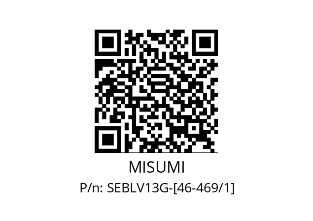   MISUMI SEBLV13G-[46-469/1]