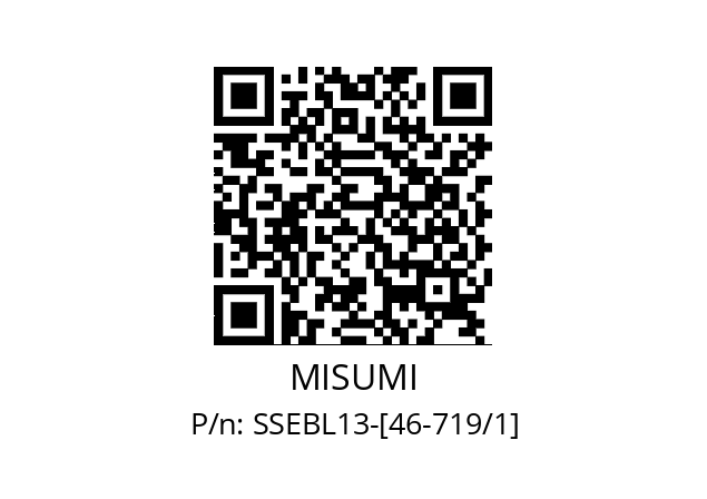   MISUMI SSEBL13-[46-719/1]