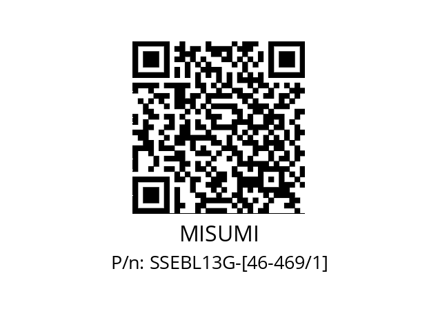   MISUMI SSEBL13G-[46-469/1]