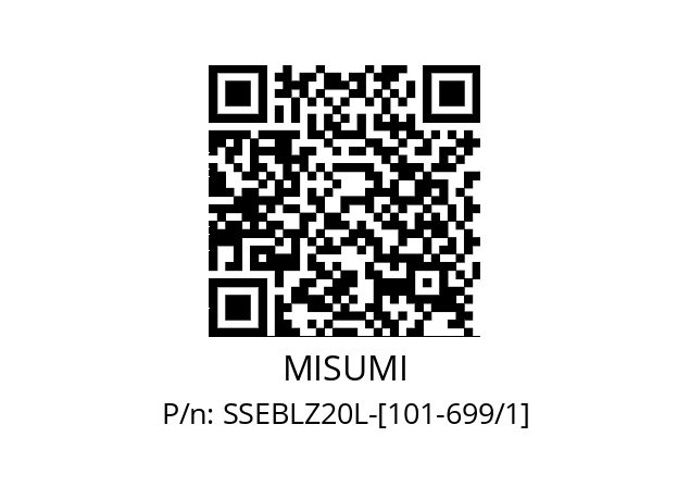   MISUMI SSEBLZ20L-[101-699/1]