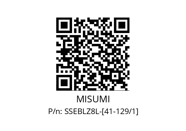   MISUMI SSEBLZ8L-[41-129/1]