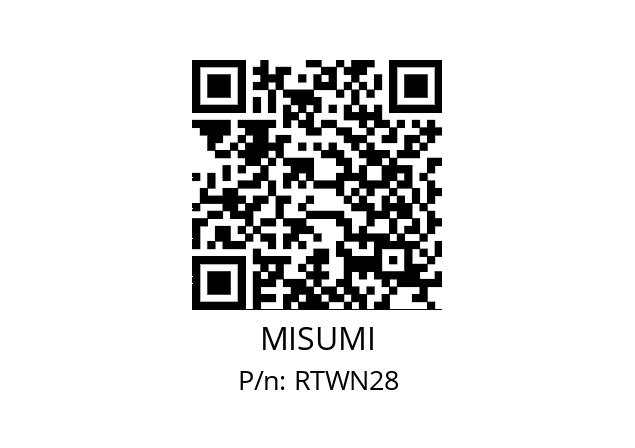   MISUMI RTWN28